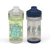 image:imageZak Designs Beacon Bottle Set of 2 Star Wars The Mandalorian The Child  16 oz Each  Durable Plastic  Silicone Spout amp LeakProof Lid  Dishwasher Safe