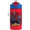 image:imageZak Designs Disney Pixar Toy Story Sage Kids Water Bottle For School or Travel 16oz Durable Plastic Water Bottle With Straw Handle and LeakProof PopUp Spout Cover Woody amp FriendsSpiderman