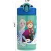 image:imageZak Designs Disney Pixar Toy Story Sage Kids Water Bottle For School or Travel 16oz Durable Plastic Water Bottle With Straw Handle and LeakProof PopUp Spout Cover Woody amp FriendsElsa  Anna