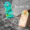 image:imageZak Designs Disney Pixar Toy Story Sage Kids Water Bottle For School or Travel 16oz Durable Plastic Water Bottle With Straw Handle and LeakProof PopUp Spout Cover Woody amp FriendsDinosaur