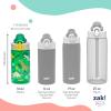 image:imageZak Designs Disney Pixar Toy Story Sage Kids Water Bottle For School or Travel 16oz Durable Plastic Water Bottle With Straw Handle and LeakProof PopUp Spout Cover Woody amp FriendsDino