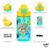 image:imageZak Designs Disney Pixar Toy Story Sage Kids Water Bottle For School or Travel 16oz Durable Plastic Water Bottle With Straw Handle and LeakProof PopUp Spout Cover Woody amp FriendsPAW Patrol Chase  Marshall  Skye  Rubble  Everest