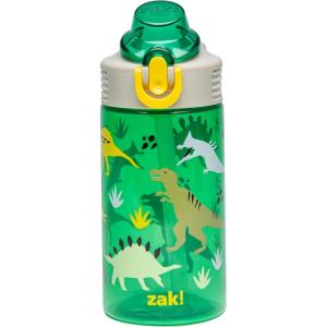 image:imageZak Designs Disney Pixar Toy Story Sage Kids Water Bottle For School or Travel 16oz Durable Plastic Water Bottle With Straw Handle and LeakProof PopUp Spout Cover Woody amp FriendsDino