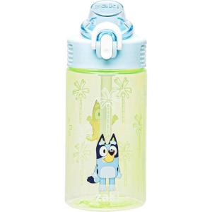 image:imageZak Designs Disney Pixar Toy Story Sage Kids Water Bottle For School or Travel 16oz Durable Plastic Water Bottle With Straw Handle and LeakProof PopUp Spout Cover Woody amp FriendsBluey Bluey  Bingo