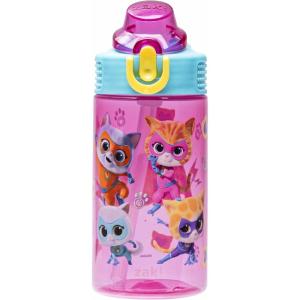 image:imageZak Designs Disney Pixar Toy Story Sage Kids Water Bottle For School or Travel 16oz Durable Plastic Water Bottle With Straw Handle and LeakProof PopUp Spout Cover Woody amp FriendsSuperKitties Ginny  Sparks  Buddy  Bitsy