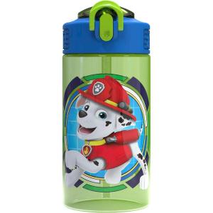 image:imageZak Designs Disney Pixar Toy Story Sage Kids Water Bottle For School or Travel 16oz Durable Plastic Water Bottle With Straw Handle and LeakProof PopUp Spout Cover Woody amp FriendsPaw Patrol