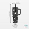 image:imageZak Designs KPop Demon Hunters Sutton Travel Tumbler for On the Go 30oz Stainless Steel with Vacuum Insulation Silicone Straw and Carry Handle for Cold Drinks HuntrixThe Nightmare Before Christmas