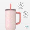 image:imageZak Designs KPop Demon Hunters Sutton Travel Tumbler for On the Go 30oz Stainless Steel with Vacuum Insulation Silicone Straw and Carry Handle for Cold Drinks HuntrixHello Kitty