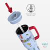 image:imageZak Designs KPop Demon Hunters Sutton Travel Tumbler for On the Go 30oz Stainless Steel with Vacuum Insulation Silicone Straw and Carry Handle for Cold Drinks HuntrixRainbow Brite