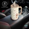 image:imageZak Designs KPop Demon Hunters Sutton Travel Tumbler for On the Go 30oz Stainless Steel with Vacuum Insulation Silicone Straw and Carry Handle for Cold Drinks HuntrixWinnie the Pooh