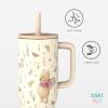 image:imageZak Designs KPop Demon Hunters Sutton Travel Tumbler for On the Go 30oz Stainless Steel with Vacuum Insulation Silicone Straw and Carry Handle for Cold Drinks HuntrixWinnie the Pooh