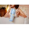 image:imageZak Designs KPop Demon Hunters Sutton Travel Tumbler for On the Go 30oz Stainless Steel with Vacuum Insulation Silicone Straw and Carry Handle for Cold Drinks HuntrixBluey