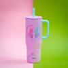 image:imageZak Designs KPop Demon Hunters Sutton Travel Tumbler for On the Go 30oz Stainless Steel with Vacuum Insulation Silicone Straw and Carry Handle for Cold Drinks HuntrixWicked