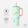 image:imageZak Designs KPop Demon Hunters Sutton Travel Tumbler for On the Go 30oz Stainless Steel with Vacuum Insulation Silicone Straw and Carry Handle for Cold Drinks HuntrixCare Bears