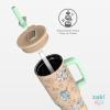 image:imageZak Designs KPop Demon Hunters Sutton Travel Tumbler for On the Go 30oz Stainless Steel with Vacuum Insulation Silicone Straw and Carry Handle for Cold Drinks HuntrixStitch
