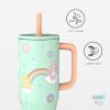 image:imageZak Designs KPop Demon Hunters Sutton Travel Tumbler for On the Go 30oz Stainless Steel with Vacuum Insulation Silicone Straw and Carry Handle for Cold Drinks HuntrixCare Bears