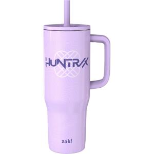image:imageZak Designs KPop Demon Hunters Sutton Travel Tumbler for On the Go 30oz Stainless Steel with Vacuum Insulation Silicone Straw and Carry Handle for Cold Drinks HuntrixHuntrix