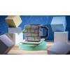image:imageZak Designs Minecraft Ceramic Sculpted Mug and Plate Set for Coffee Tea Breakfast or Dessert 3D Character Collectible Keepsake 2Piece Non BPA Creeper