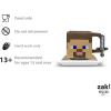 image:imageZak Designs Minecraft Ceramic Sculpted Mug and Plate Set for Coffee Tea Breakfast or Dessert 3D Character Collectible Keepsake 2Piece Non BPA SteveSteve