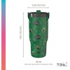 image:imageZak Designs Sanrio Siply Sutton Tumbler For School or Travel 20oz Durable Stainless Steel Water Bottle With Handle and LeakProof FlipUp Straw BPA Free Hello KittyMinecraft
