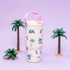 image:imageZak Designs Sanrio Siply Sutton Tumbler For School or Travel 20oz Durable Stainless Steel Water Bottle With Handle and LeakProof FlipUp Straw BPA Free Hello KittyLilo and Stitch