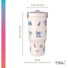 image:imageZak Designs Sanrio Siply Sutton Tumbler For School or Travel 20oz Durable Stainless Steel Water Bottle With Handle and LeakProof FlipUp Straw BPA Free Hello KittyLilo and Stitch