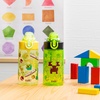 image:imageZak Designs Sesame Street Sage Kids Water Bottle For School or Travel 16oz Durable Plastic Water Bottle With Straw Handle and LeakProof PopUp Spout Cover 2Pack Set Elmo amp FriendsMinecraft Creeper