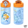 image:imageZak Designs Sesame Street Sage Kids Water Bottle For School or Travel 16oz Durable Plastic Water Bottle With Straw Handle and LeakProof PopUp Spout Cover 2Pack Set Elmo amp FriendsSonic  Tails