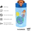 image:imageZak Designs Sesame Street Sage Kids Water Bottle For School or Travel 16oz Durable Plastic Water Bottle With Straw Handle and LeakProof PopUp Spout Cover 2Pack Set Elmo amp FriendsBlippi 2pk