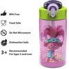image:imageZak Designs Sesame Street Sage Kids Water Bottle For School or Travel 16oz Durable Plastic Water Bottle With Straw Handle and LeakProof PopUp Spout Cover 2Pack Set Elmo amp FriendsTrolls 2 Bottle 2pk