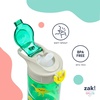 image:imageZak Designs Sesame Street Sage Kids Water Bottle For School or Travel 16oz Durable Plastic Water Bottle With Straw Handle and LeakProof PopUp Spout Cover 2Pack Set Elmo amp FriendsConstruction and Rescue