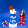 image:imageZak Designs Sesame Street Sage Kids Water Bottle For School or Travel 16oz Durable Plastic Water Bottle With Straw Handle and LeakProof PopUp Spout Cover 2Pack Set Elmo amp FriendsSonic  Shadow