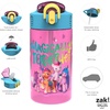 image:imageZak Designs Sesame Street Sage Kids Water Bottle For School or Travel 16oz Durable Plastic Water Bottle With Straw Handle and LeakProof PopUp Spout Cover 2Pack Set Elmo amp FriendsMy Little Pony 2pk