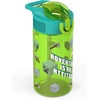 image:imageZak Designs Sesame Street Sage Kids Water Bottle For School or Travel 16oz Durable Plastic Water Bottle With Straw Handle and LeakProof PopUp Spout Cover 2Pack Set Elmo amp FriendsMinecraft Bottle 2pk