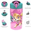 image:imageZak Designs Sesame Street Sage Kids Water Bottle For School or Travel 16oz Durable Plastic Water Bottle With Straw Handle and LeakProof PopUp Spout Cover 2Pack Set Elmo amp FriendsPaw Patrol Skye Bottle 2pk