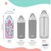 image:imageZak Designs Sesame Street Sage Kids Water Bottle For School or Travel 16oz Durable Plastic Water Bottle With Straw Handle and LeakProof PopUp Spout Cover 2Pack Set Elmo amp FriendsGabbys Dollhouse The Gabby Cats