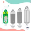 image:imageZak Designs Sesame Street Sage Kids Water Bottle For School or Travel 16oz Durable Plastic Water Bottle With Straw Handle and LeakProof PopUp Spout Cover 2Pack Set Elmo amp FriendsCoComelon JJ  Cody