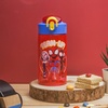 image:imageZak Designs Sesame Street Sage Kids Water Bottle For School or Travel 16oz Durable Plastic Water Bottle With Straw Handle and LeakProof PopUp Spout Cover 2Pack Set Elmo amp FriendsSpidey and His Amazing Friends 2pk