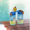 image:imageZak Designs Sesame Street Sage Kids Water Bottle For School or Travel 16oz Durable Plastic Water Bottle With Straw Handle and LeakProof PopUp Spout Cover 2Pack Set Elmo amp FriendsBluey Bottle 2pk