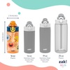 image:imageZak Designs Sesame Street Sage Kids Water Bottle For School or Travel 16oz Durable Plastic Water Bottle With Straw Handle and LeakProof PopUp Spout Cover 2Pack Set Elmo amp FriendsElmo  Friends
