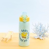 image:imageZak Designs Star Wars The Mandalorian Sage Kids Water Bottle For School or Travel 19oz Stainless Steel Water Bottle With Straw Handle and LeakProof PopUp Spout Cover Grogu Din DjarinSpongeBob and Patrick
