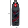 image:imageZak Designs Star Wars The Mandalorian Sage Kids Water Bottle For School or Travel 19oz Stainless Steel Water Bottle With Straw Handle and LeakProof PopUp Spout Cover Grogu Din DjarinSpiderMan Sage