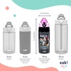 image:imageZak Designs Star Wars The Mandalorian Sage Kids Water Bottle For School or Travel 19oz Stainless Steel Water Bottle With Straw Handle and LeakProof PopUp Spout Cover Grogu Din DjarinKPop Demon Hunters Huntrix Takedown Tour