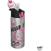 image:imageZak Designs Star Wars The Mandalorian Sage Kids Water Bottle For School or Travel 19oz Stainless Steel Water Bottle With Straw Handle and LeakProof PopUp Spout Cover Grogu Din DjarinHello Kitty