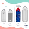 image:imageZak Designs Star Wars The Mandalorian Sage Kids Water Bottle For School or Travel 19oz Stainless Steel Water Bottle With Straw Handle and LeakProof PopUp Spout Cover Grogu Din DjarinSonic the Hedgehog Sage