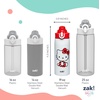 image:imageZak Designs Star Wars The Mandalorian Sage Kids Water Bottle For School or Travel 19oz Stainless Steel Water Bottle With Straw Handle and LeakProof PopUp Spout Cover Grogu Din DjarinHello Kitty Sage