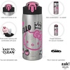 image:imageZak Designs Star Wars The Mandalorian Sage Kids Water Bottle For School or Travel 19oz Stainless Steel Water Bottle With Straw Handle and LeakProof PopUp Spout Cover Grogu Din DjarinHello Kitty