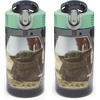 image:imageZak Designs Sesame Street Sage Kids Water Bottle For School or Travel 16oz Durable Plastic Water Bottle With Straw Handle and LeakProof PopUp Spout Cover 2Pack Set Elmo amp FriendsBaby Yoda Bottle 2pk