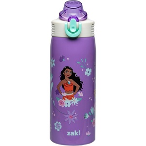 image:imageZak Designs Star Wars The Mandalorian Sage Kids Water Bottle For School or Travel 19oz Stainless Steel Water Bottle With Straw Handle and LeakProof PopUp Spout Cover Grogu Din DjarinPrincess Ariel  Moana  Rapunzel  Tiana