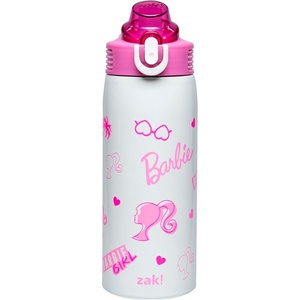 image:imageZak Designs Star Wars The Mandalorian Sage Kids Water Bottle For School or Travel 19oz Stainless Steel Water Bottle With Straw Handle and LeakProof PopUp Spout Cover Grogu Din DjarinBarbie Sage